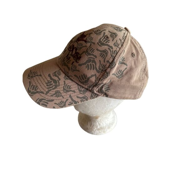 Hang Loose Maui Khaki Hat Cap Adjustable - Picture 2 of 7